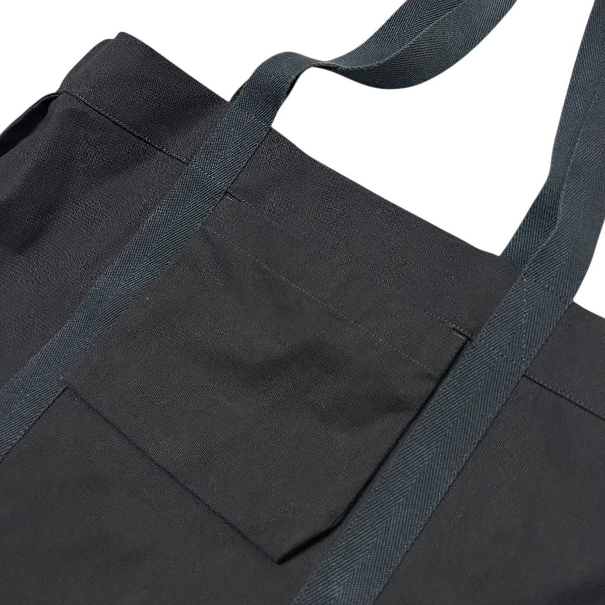Yohji Yamamoto 641 Yohji Yamamoto bag men black cotton tote made in Japan Size ONE SIZE - 10 Thumbnail