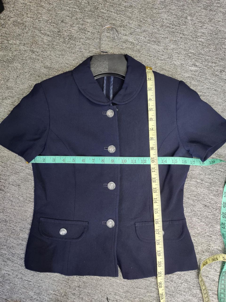 Courreges Nice❗Courreges Short Sleeve Blazer Size S / US 4 / IT 40 - 14 Thumbnail