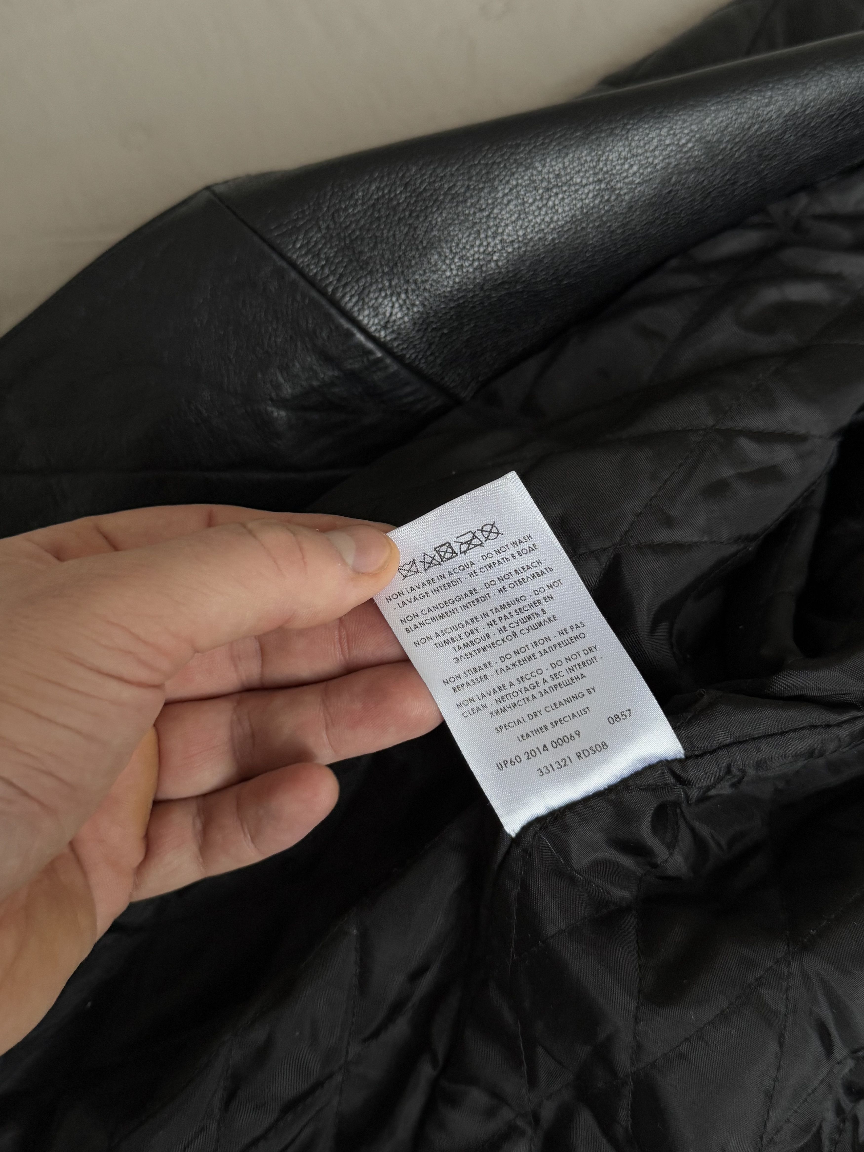Alexander McQueen Alexander McQueen Leather Biker Jacket Size US M / EU 48-50 / 2 - 20 Thumbnail