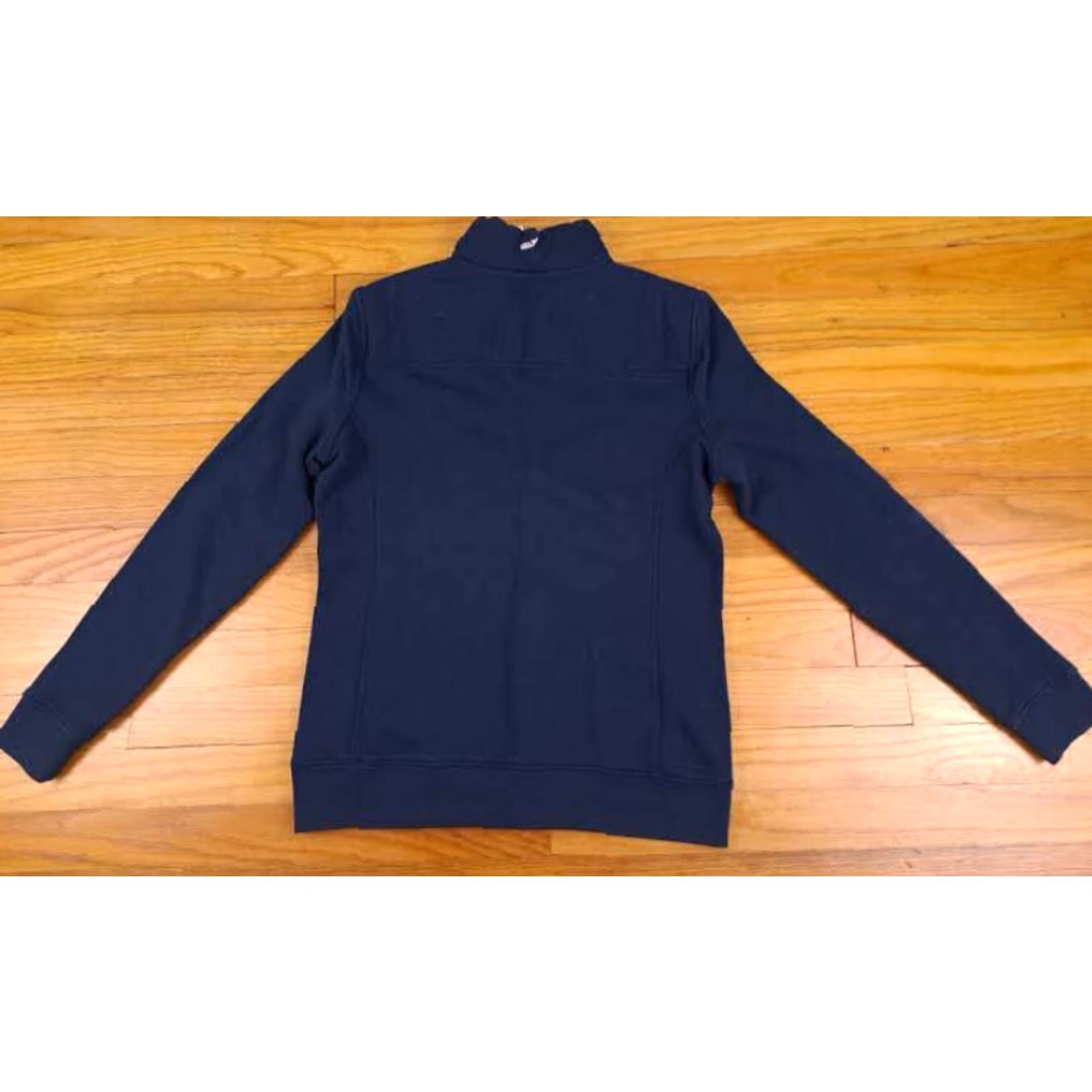 Vineyard Vines Vineyard Vines Woman Navy 1/4 Zip Cotton Fleece Size Small Pullover Casual Zip Long Sleeve Regular 1/4 Zip Womens Blue Cotton Fleece Vintage No Size S / US 4 / IT 40 - 5 Thumbnail