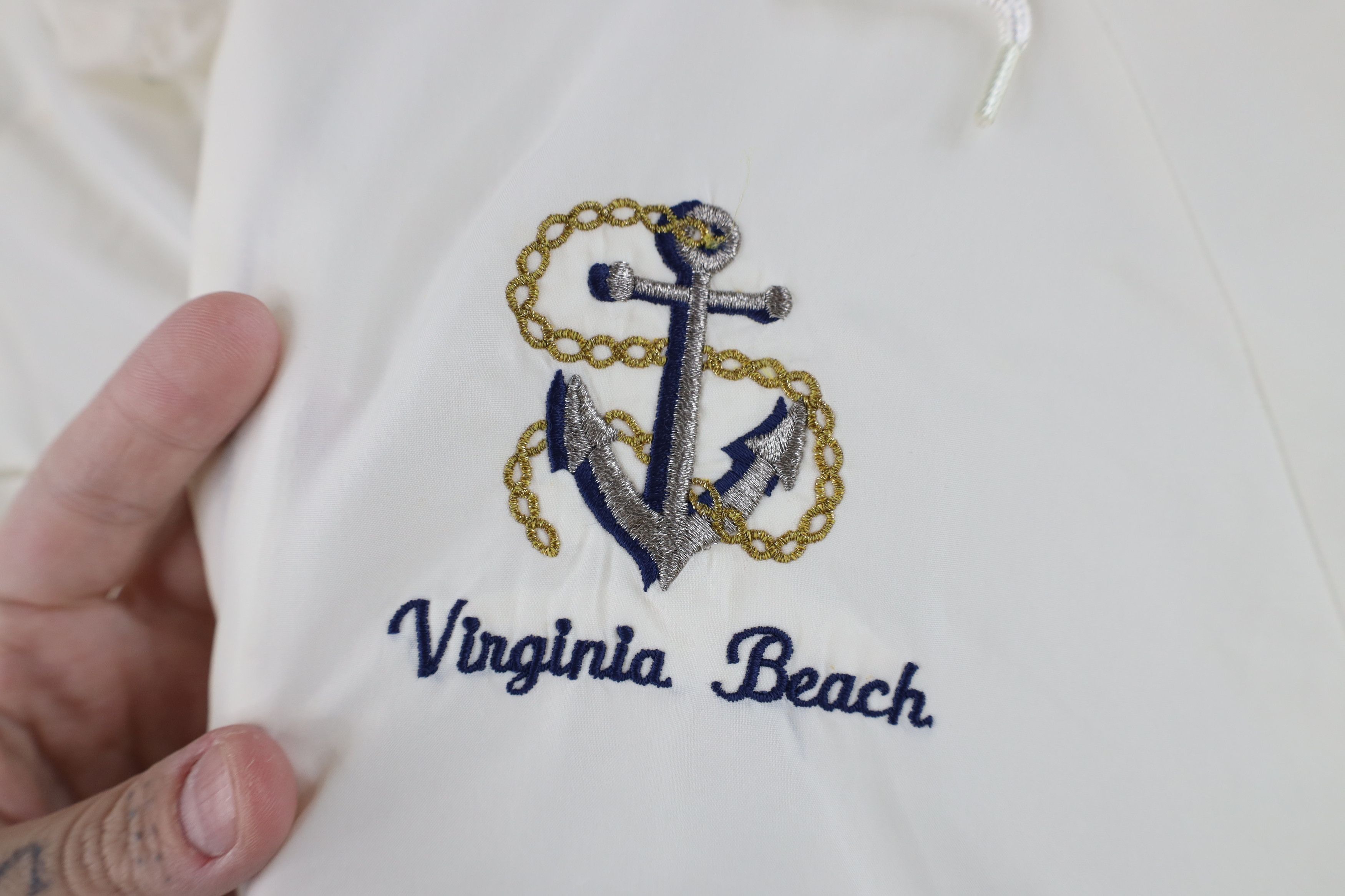 Vintage Vintage 70s 80s Beach Sailing Hooded Windbreaker Jacket USA Size US M / EU 48-50 / 2 - 4 Thumbnail