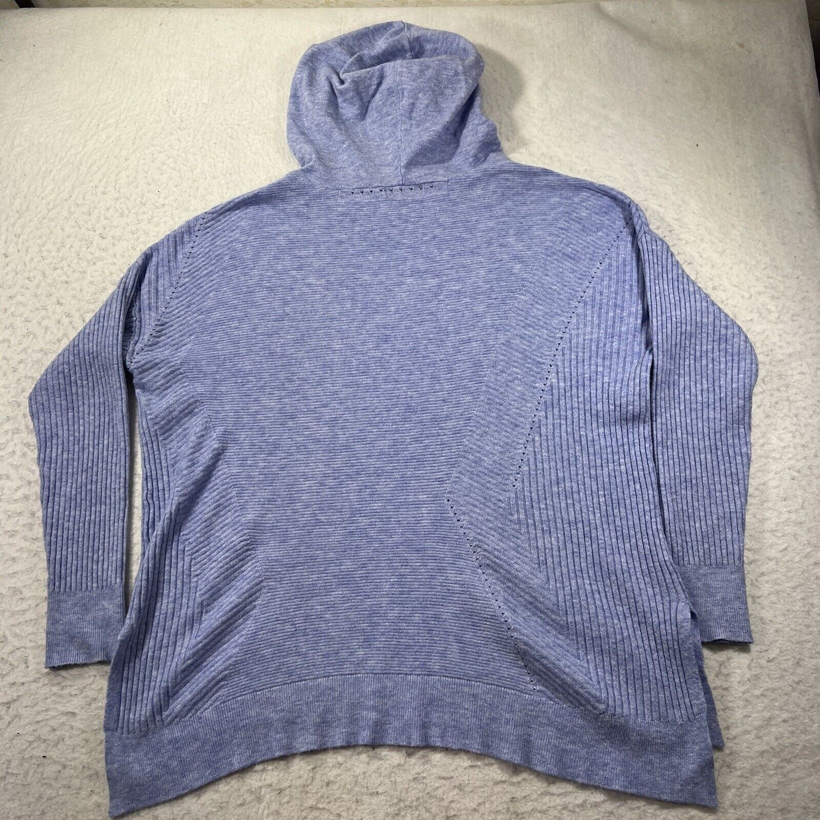 Other Democracy Blue Pullover Hoodie Lightweight Sweatshirt Size XS / US 0-2 / IT 36-38 - 9 Thumbnail