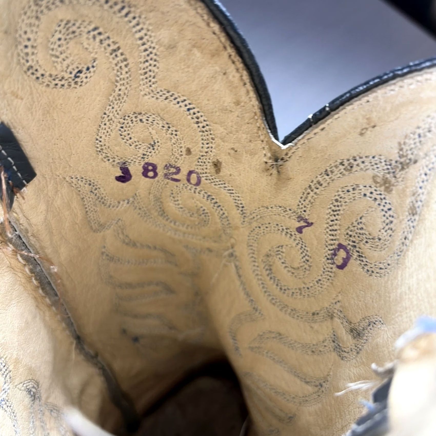Vintage VINTAGE Ortho O’Sullivan Snakeskin Brown Cowboy Boots Size 7 D Western Cowgirl Mens Size US 7 / EU 40 - 6 Thumbnail