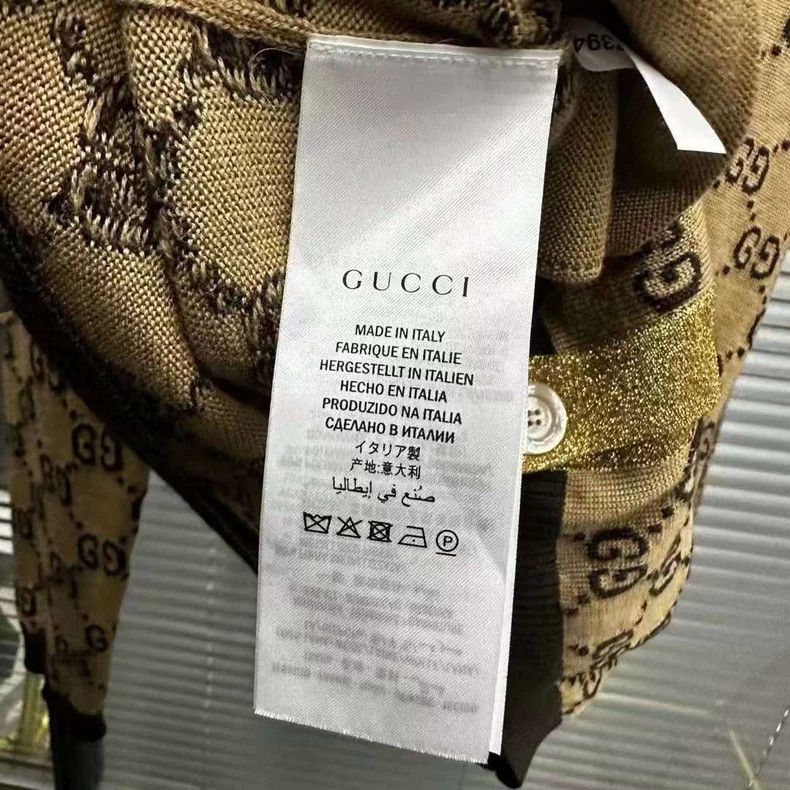 Gucci GucciGold glitter pink double g cardigan jacket 2503-Nextar Size US S / EU 44-46 / 1 - 3 Thumbnail