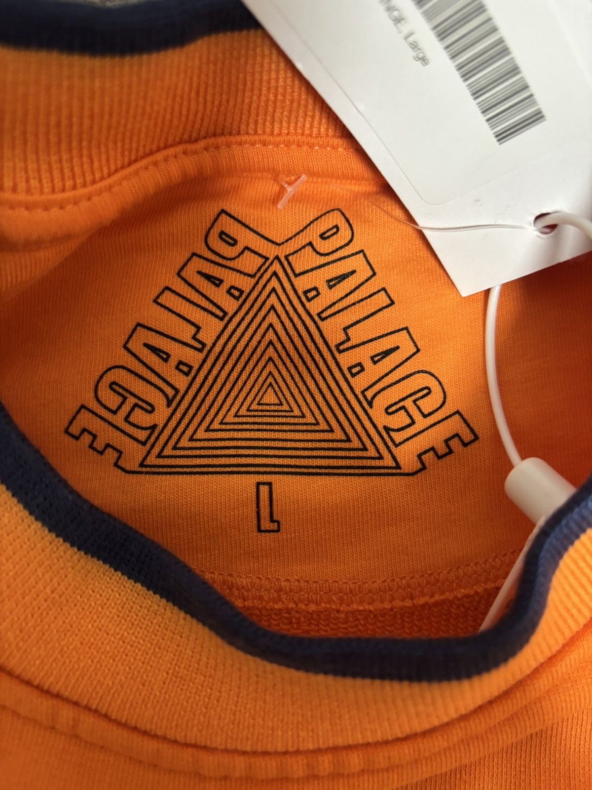 Palace Palace Panda Crew Orange Size US L / EU 52-54 / 3 - 3 Thumbnail