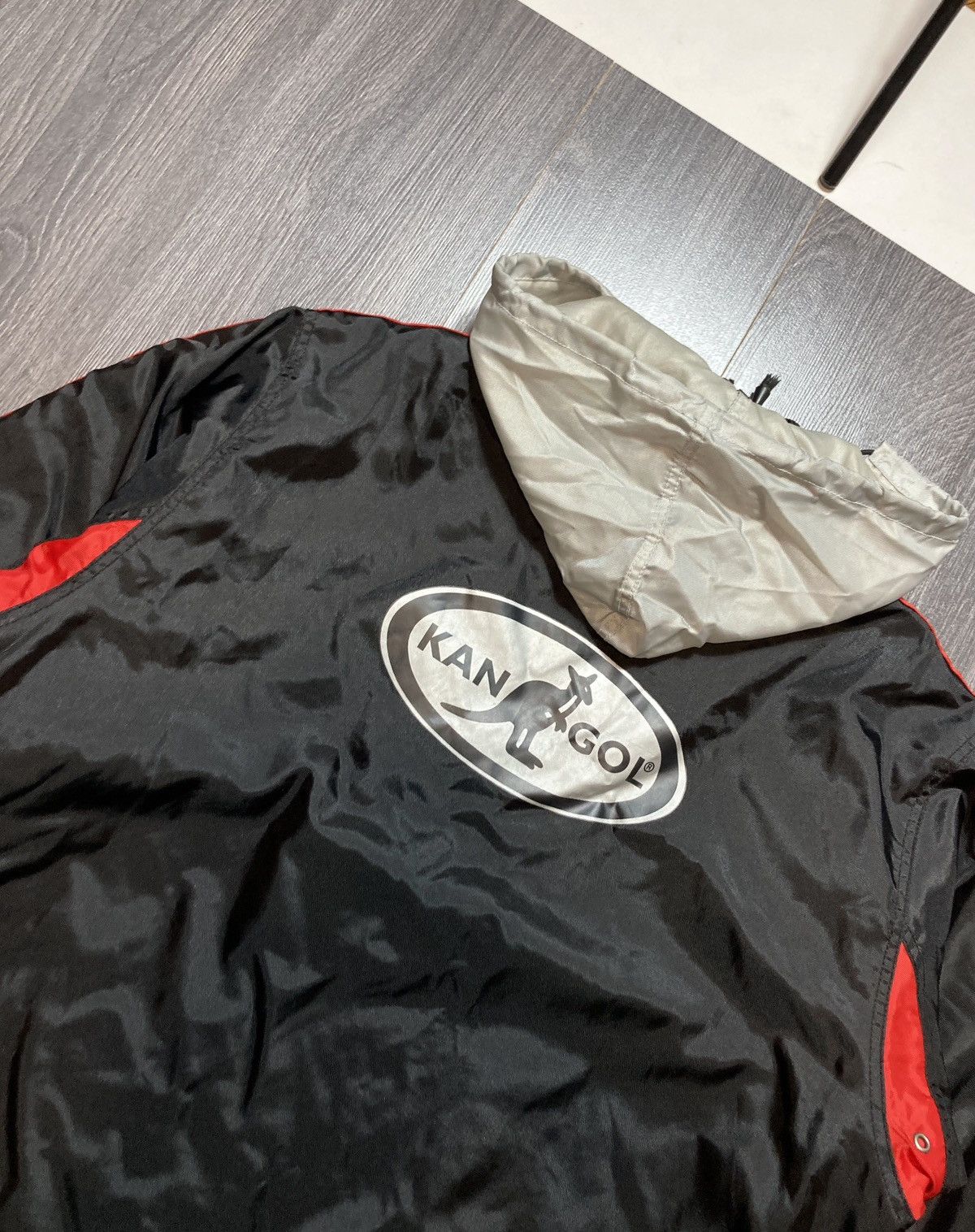 Kangol × Vintage 90s Vintage Kangol Nylon Jacket y2k Size US L / EU 52-54 / 3 - 6 Thumbnail