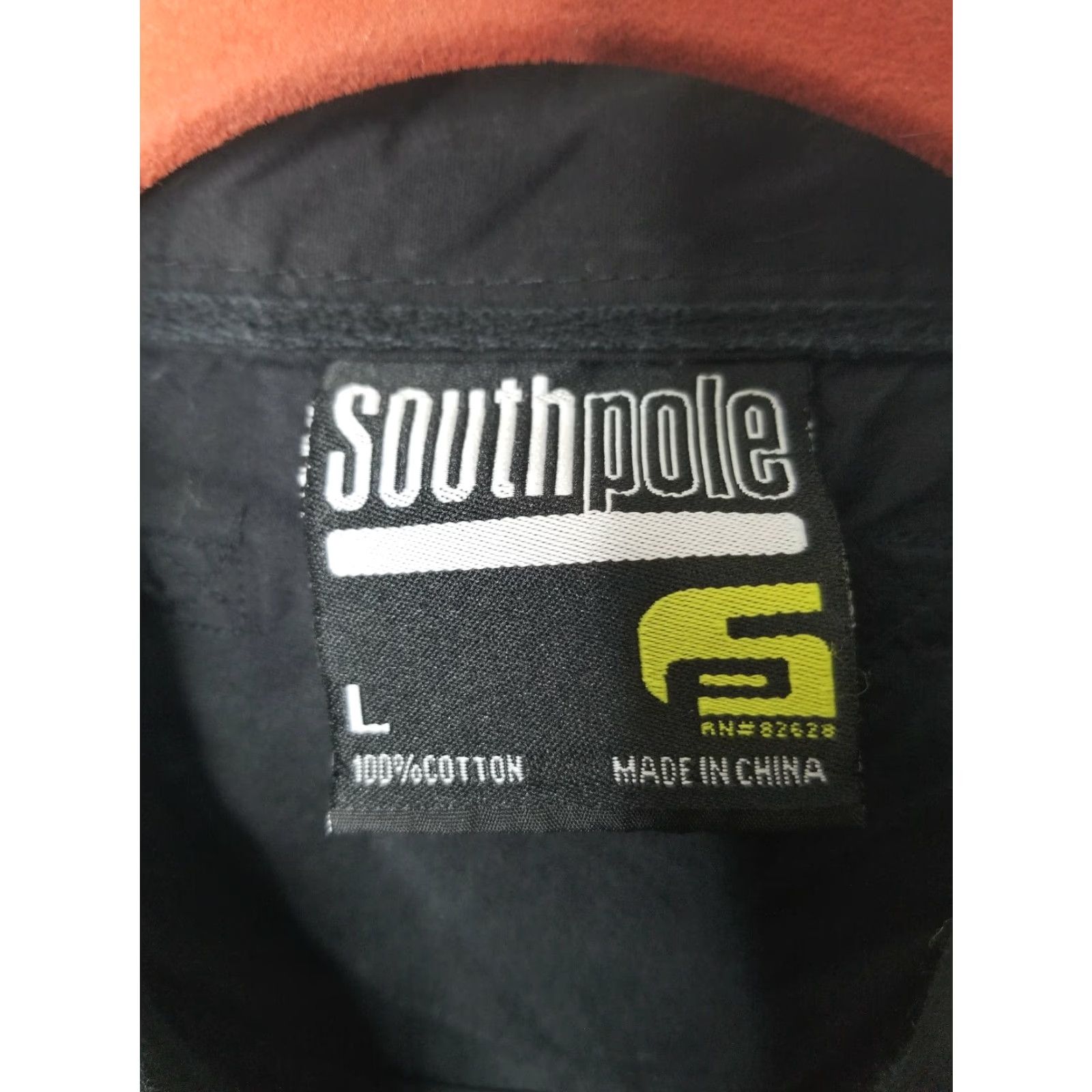 Southpole South Pole Shirt Men’s Large Black Volt Reflective Button-Up Long Sleeve Casual Shirt Size US L / EU 52-54 / 3 - 5 Thumbnail