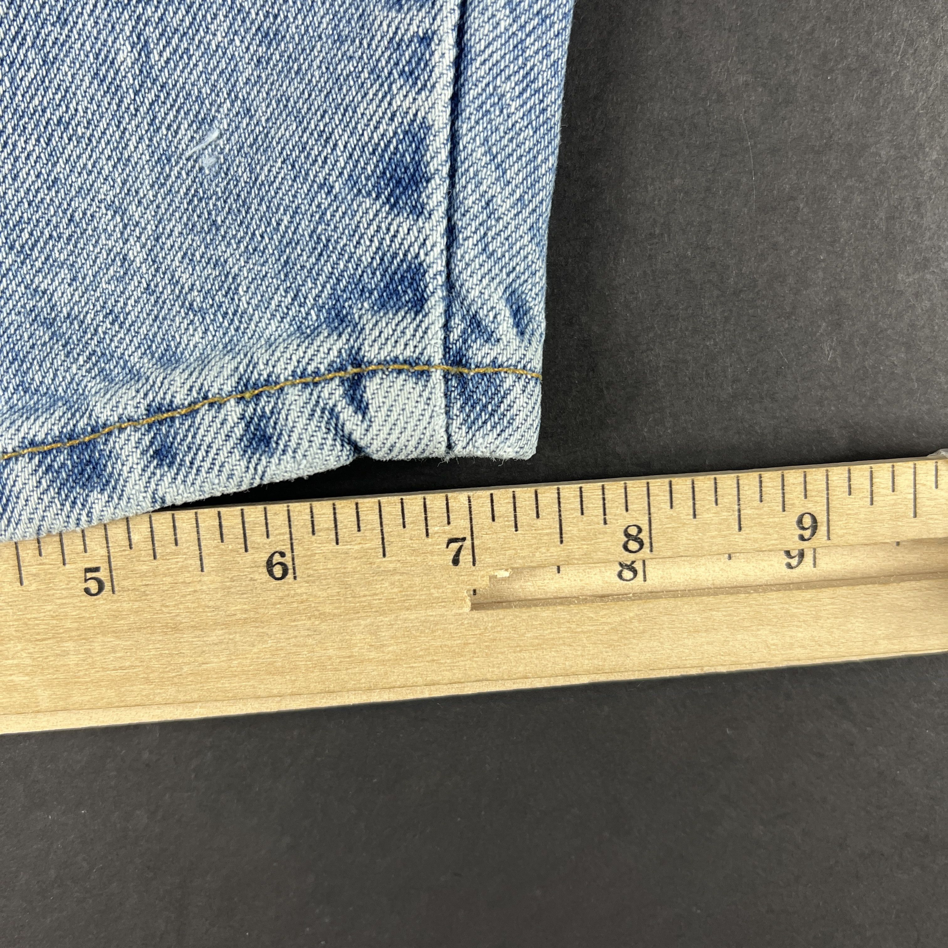 Levi's × Vintage Y2K Levi's Jeans 560 Loose Tapered Light Blue Faded Denim Size US 38 / EU 54 - 17 Thumbnail