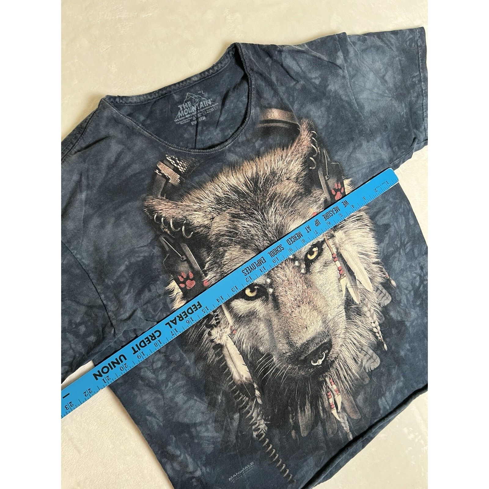 The Mountain The Mountain Manimals Wolf T-Shirt Women’s Large David Penf Size L / US 10 / IT 46 - 5 Thumbnail