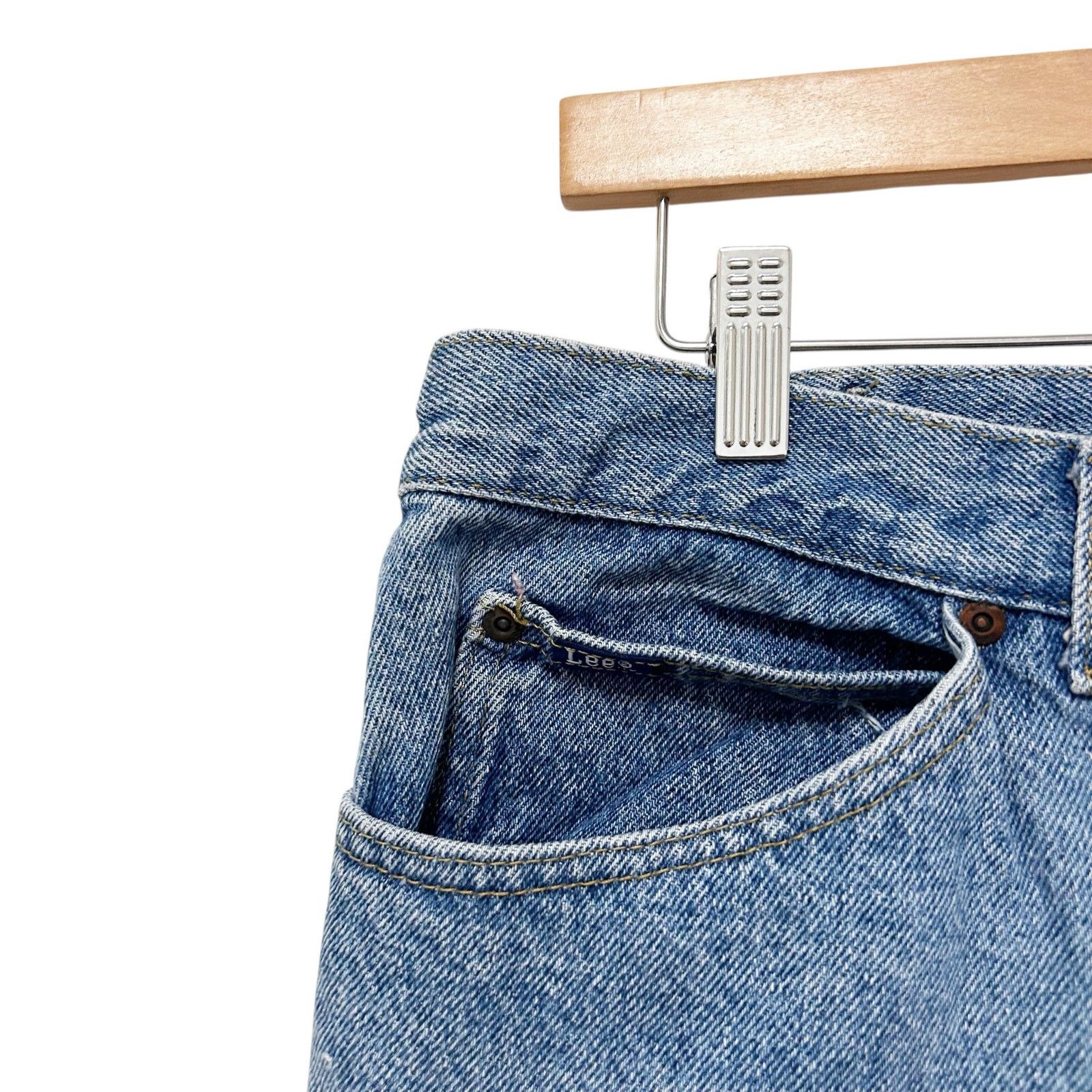 Lee Vintage Lee Straight Leg Jeans Sz 36x30 Size US 36 / EU 52 - 5 Thumbnail