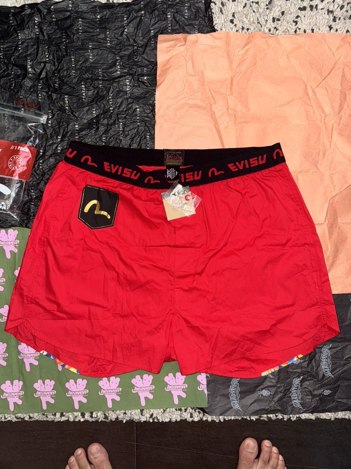 Evisu EVISU BOXERS UNDERWEAR - Custom RARE Size 34 - 7 Thumbnail