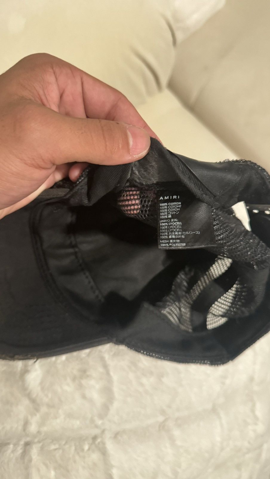 Amiri THRASHED AMIRI - CHROMERUGS Size ONE SIZE - 4 Thumbnail