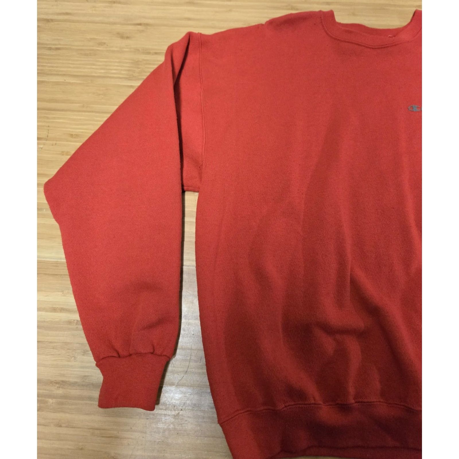 Champion Champion Sweatshirt Mens XL Red Crewneck Pullover Fleece Embroidered Logo Size US XL / EU 56 / 4 - 3 Thumbnail