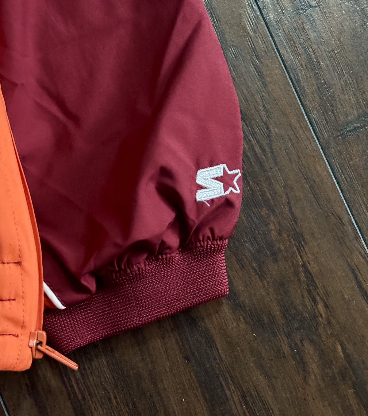 Starter Vintage Y2K Virginia Tech Starter Windbreaker Pullover Size M / US 6-8 / IT 42-44 - 3 Thumbnail