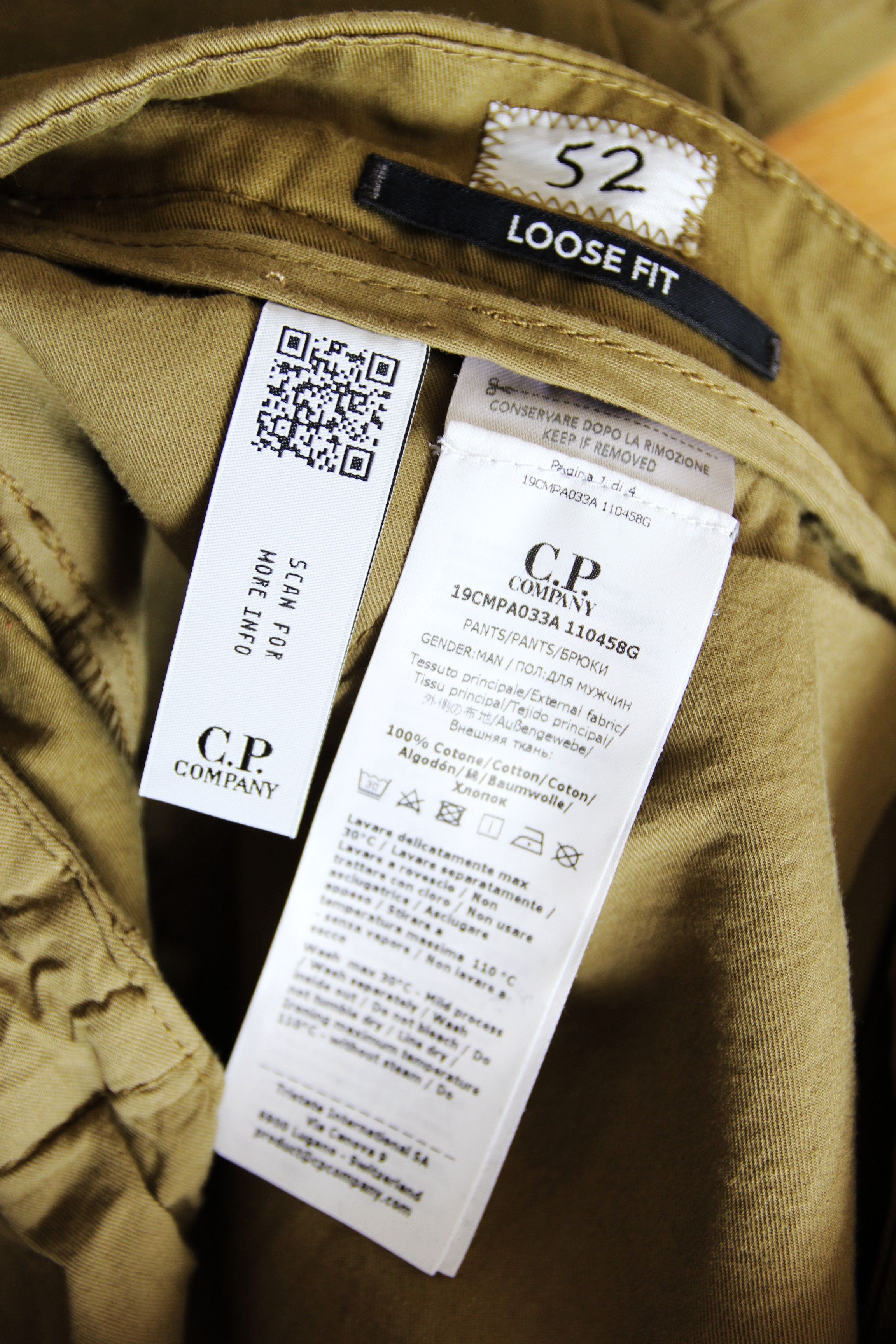 C.P. Company BNWT AW25 C.P. COMPANY GABARDINE CARGO PANTS 52 Size US 36 / EU 52 - 9 Thumbnail