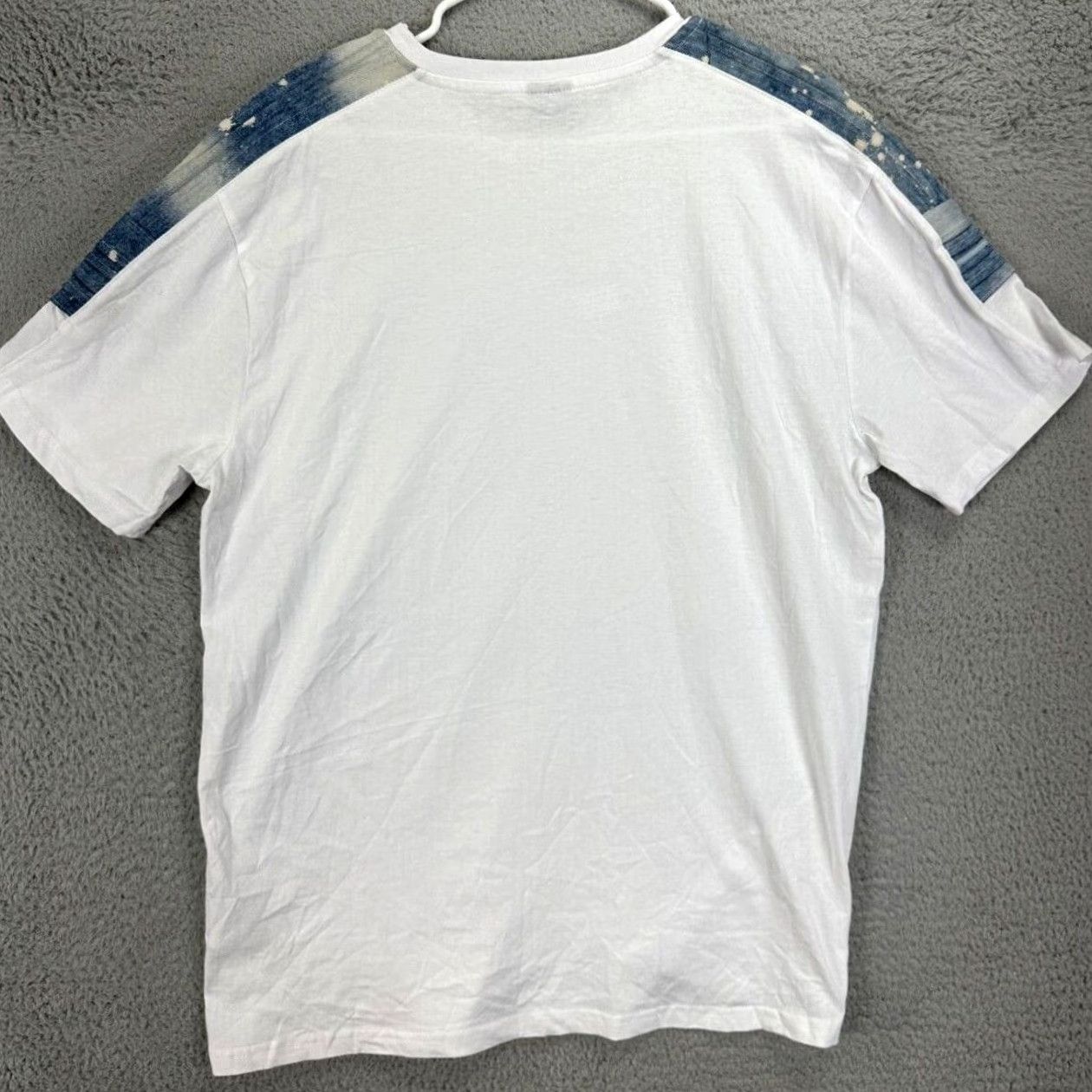 Southpole Southpole Shirt Adult Large White 100% Cotton Short Sleeve Tee Casual Mens NEW Size US L / EU 52-54 / 3 - 2 Thumbnail