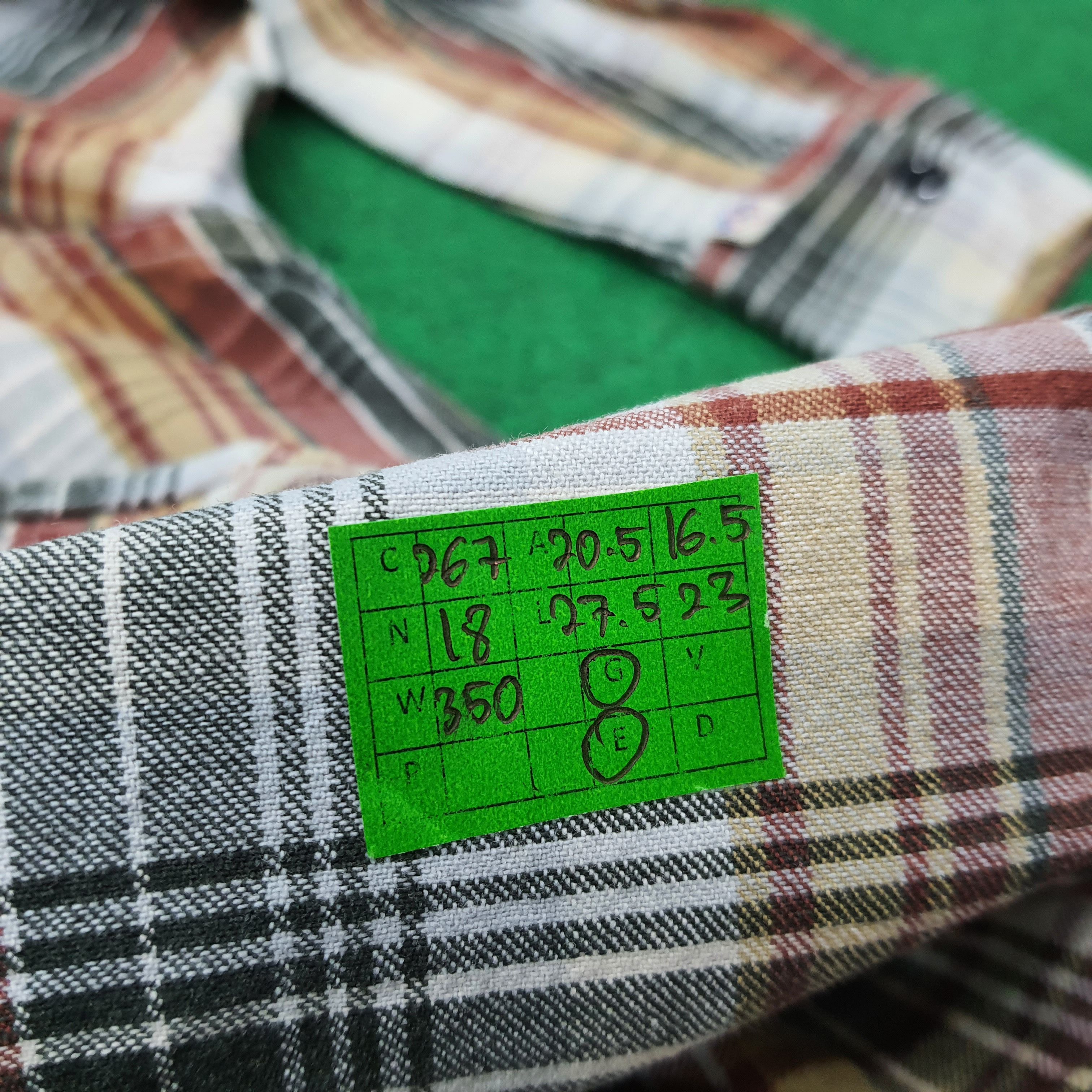Sugar Cane Vintage Sugar Cane SC23607 Plaid Button Up Shirt C267N18 Size US S / EU 44-46 / 1 - 8 Thumbnail