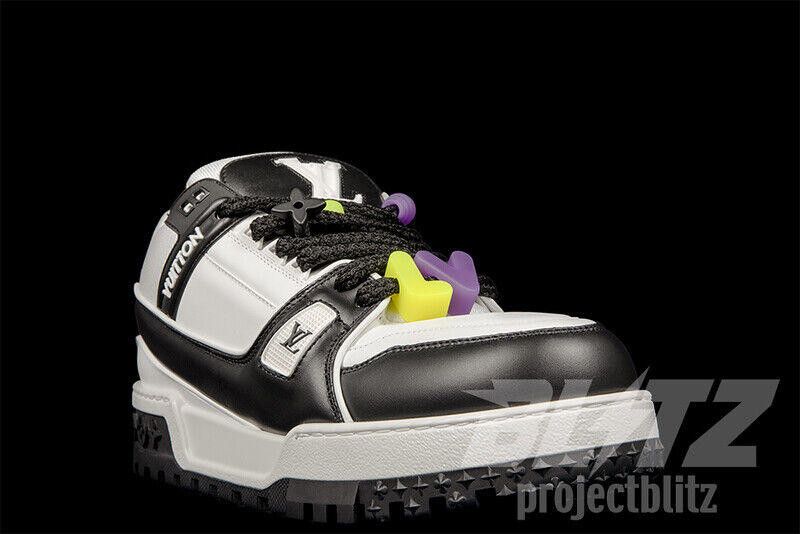 Louis Vuitton LOUIS VUITTON LV TRAINER MAXI SNEAKER BLACK VIRGIL ABLOH Size US 11 / EU 44 - 8 Thumbnail
