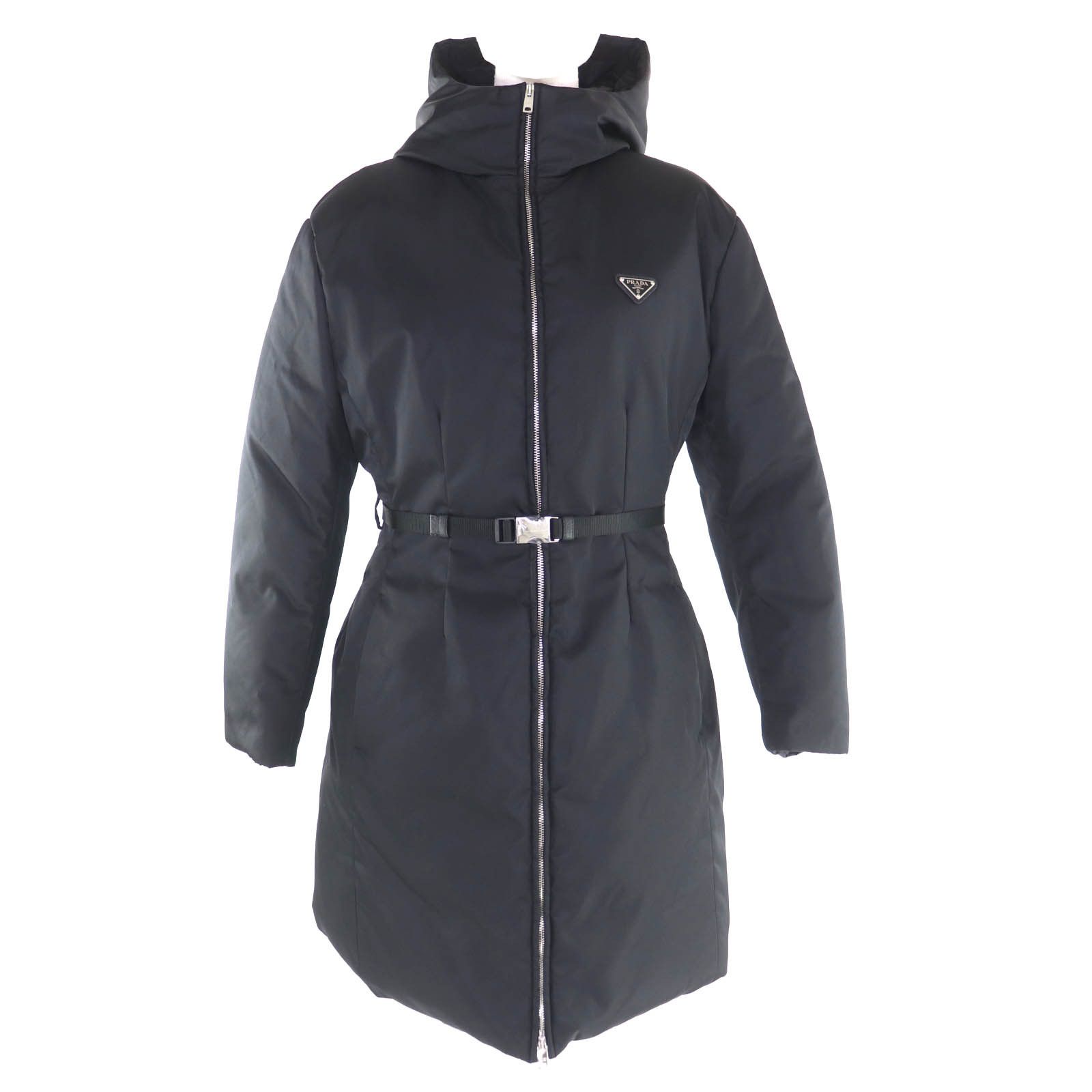 Prada Prada PRADA Recycled Polyamide Down Coat Textile Outerwear DUTY FREE for USA Size ONE SIZE - 1 Thumbnail