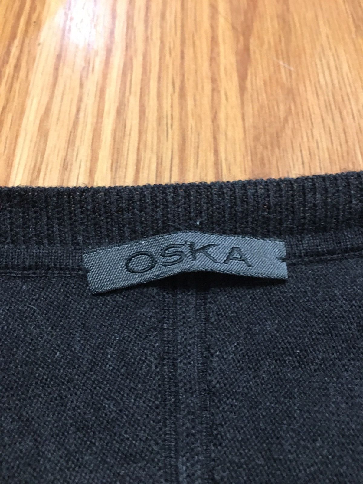 OSKA OSKA Grey Wool Jumper Sweater Size 2 (UK 12-14) Size M / US 6-8 / IT 42-44 - 9 Thumbnail