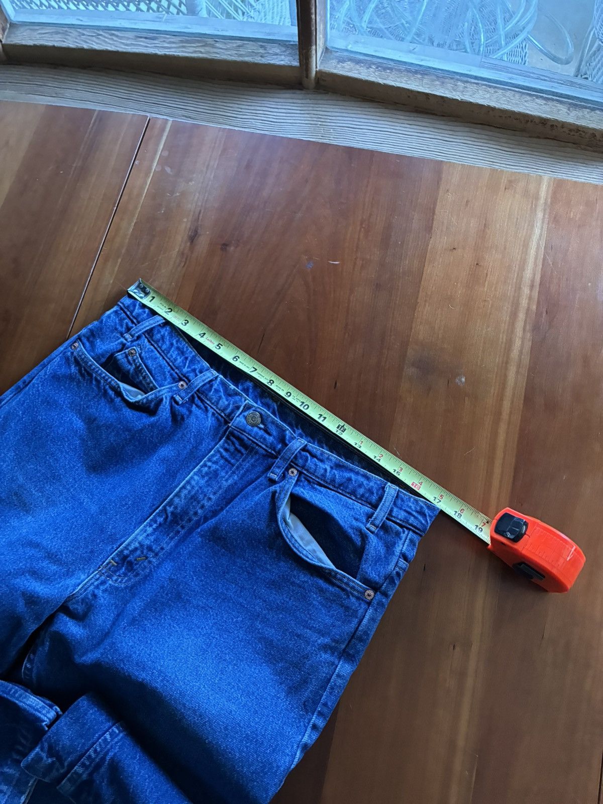 Levi's Vintage 80s Levi’s 517 bootcut denim jeans Size US 34 / EU 50 - 6 Thumbnail