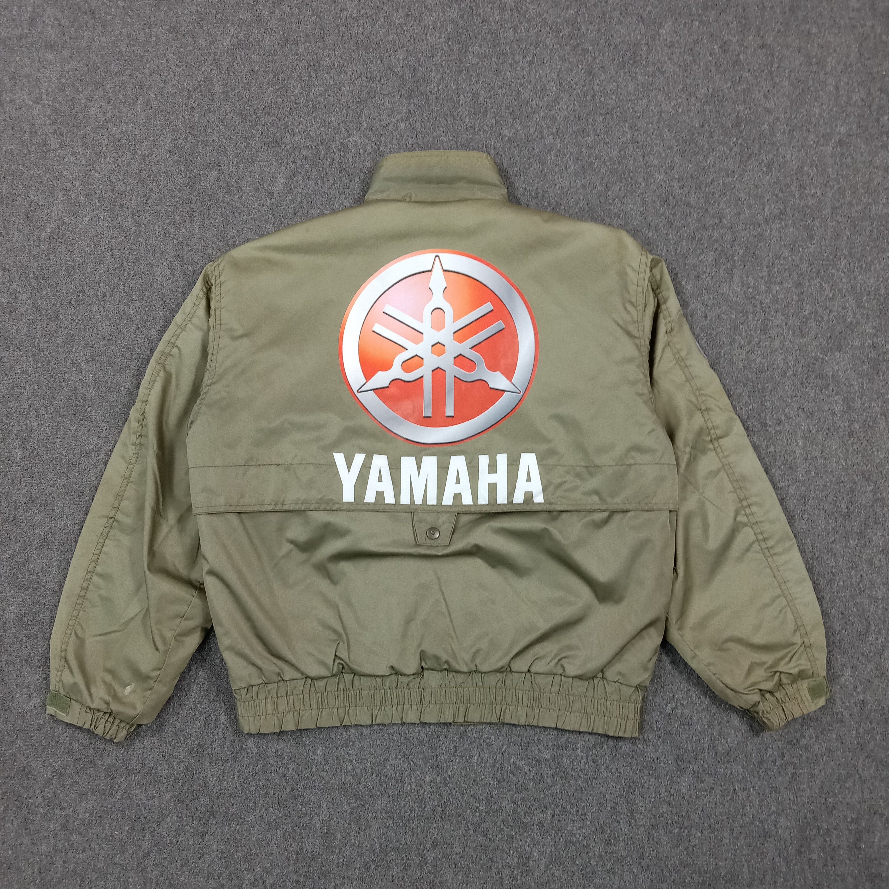 Yamaha Vintage Yamaha Japanese Racing Motorsport Bomber C278N26 Size US M / EU 48-50 / 2 - 1 Thumbnail