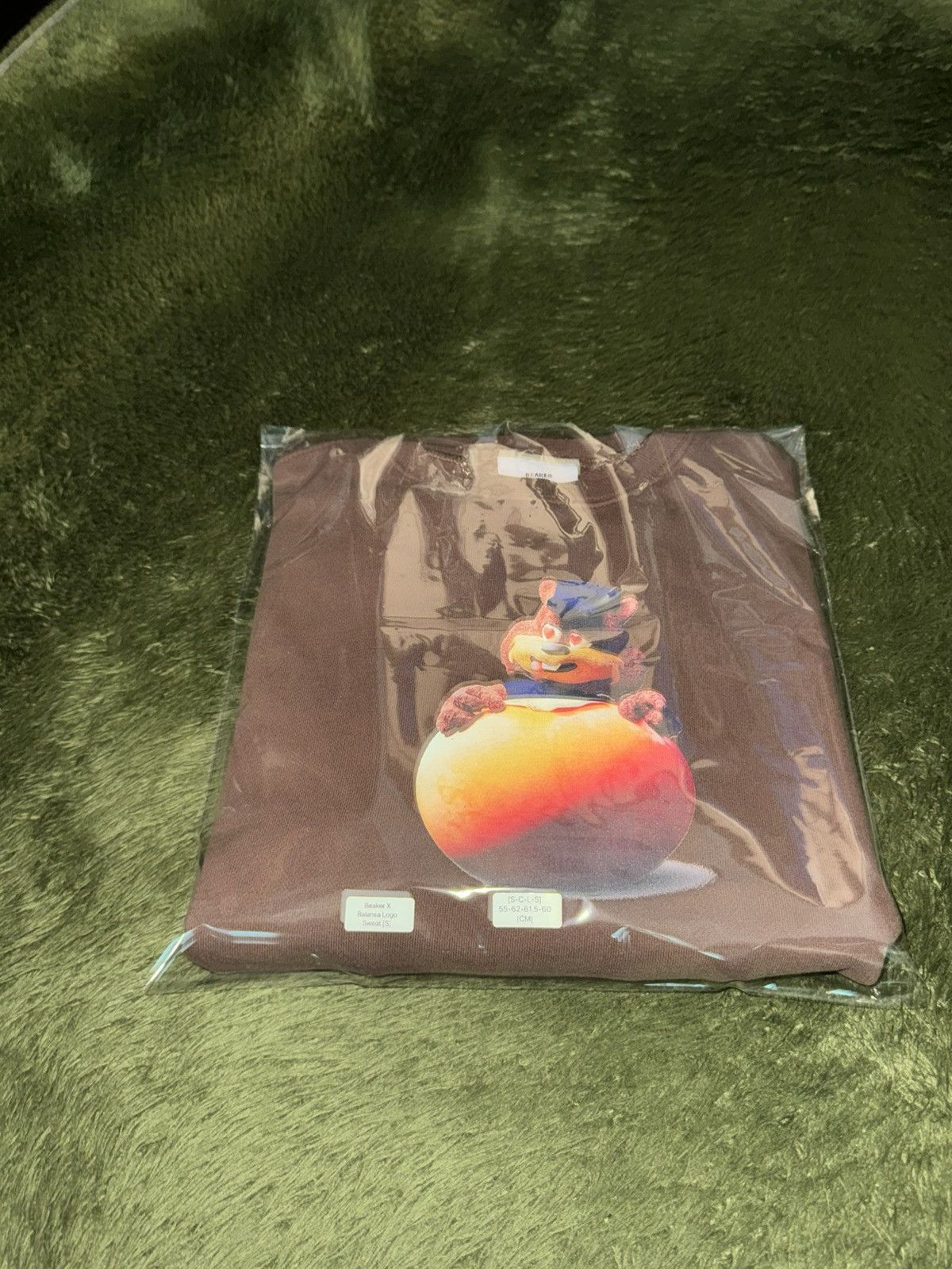 Japanese Brand [S] BALANSA x BEAKER Collaboration Sweatshirt Brown Size US S / EU 44-46 / 1 - 11 Thumbnail