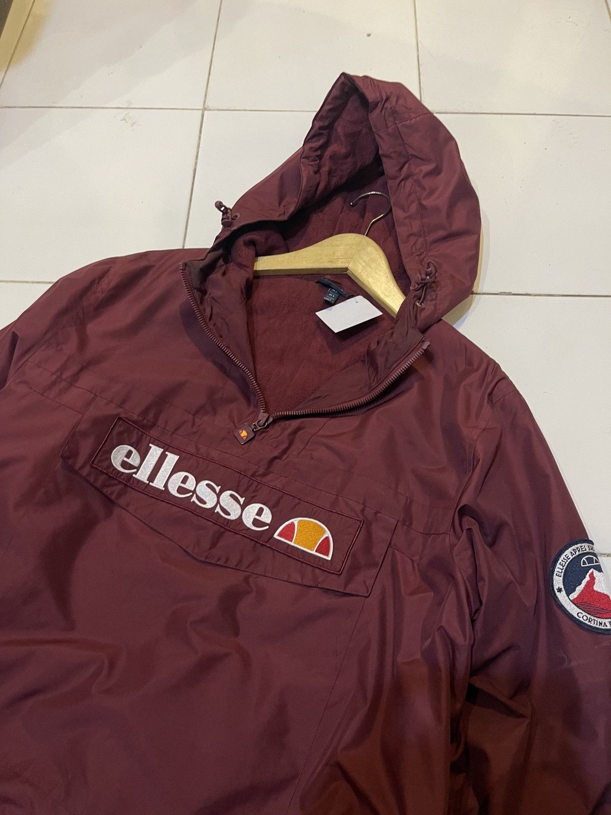 Ellesse Ellesse Monterini Burgundy Jacket Size US L / EU 52-54 / 3 - 5 Thumbnail
