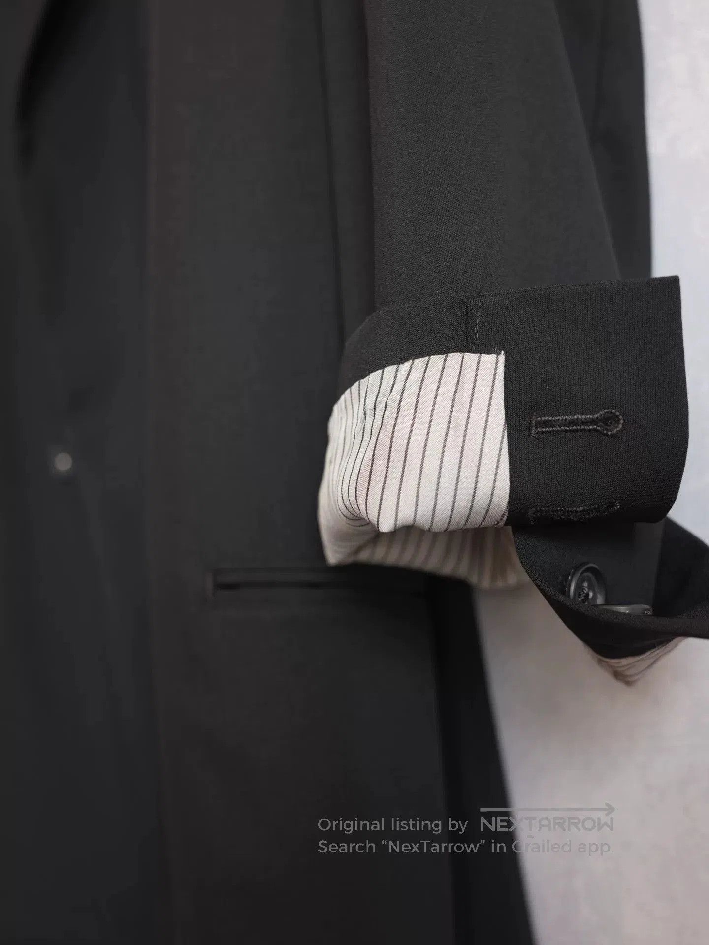 Yohji Yamamoto asymmetrical double. Size S / US 4 / IT 40 - 8 Thumbnail