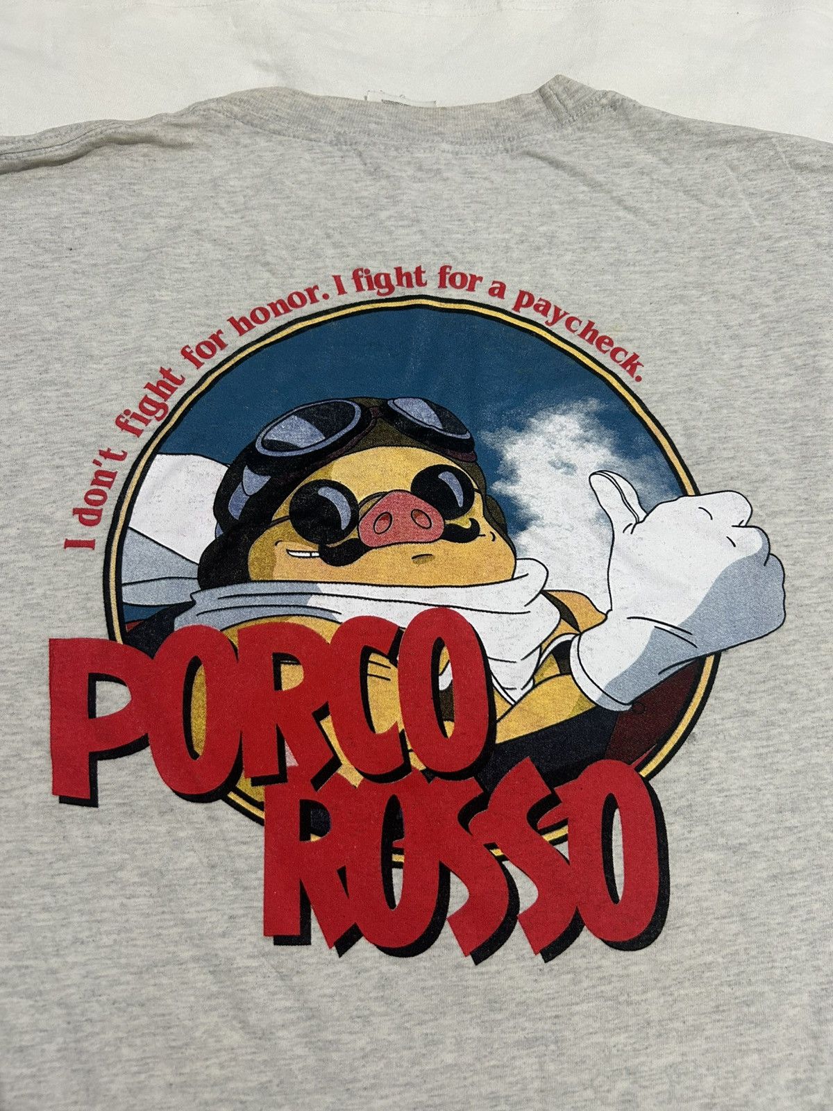 Japanese Brand RARE ANIME Studio Ghibli Porco Rosso The Pig Pilot Size US XL / EU 56 / 4 - 3 Thumbnail