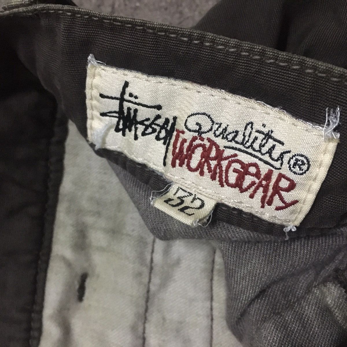 Stussy × Vintage Distressed Vintage Stussy Workgear Pants Size US 32 / EU 48 - 6 Thumbnail