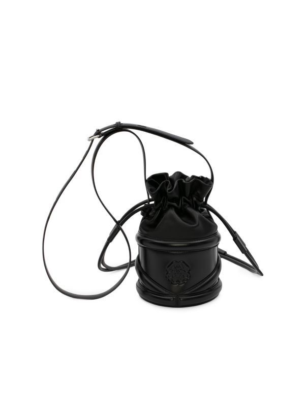 Alexander McQueen o1w1db10925 Size: OS/The Soft Curve in Black Size ONE SIZE - 2 Thumbnail