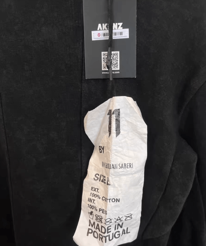 11 By Boris Bidjan Saberi 11by BBS Faded Patchwork Pullover K35 Size US L / EU 52-54 / 3 - 3 Thumbnail