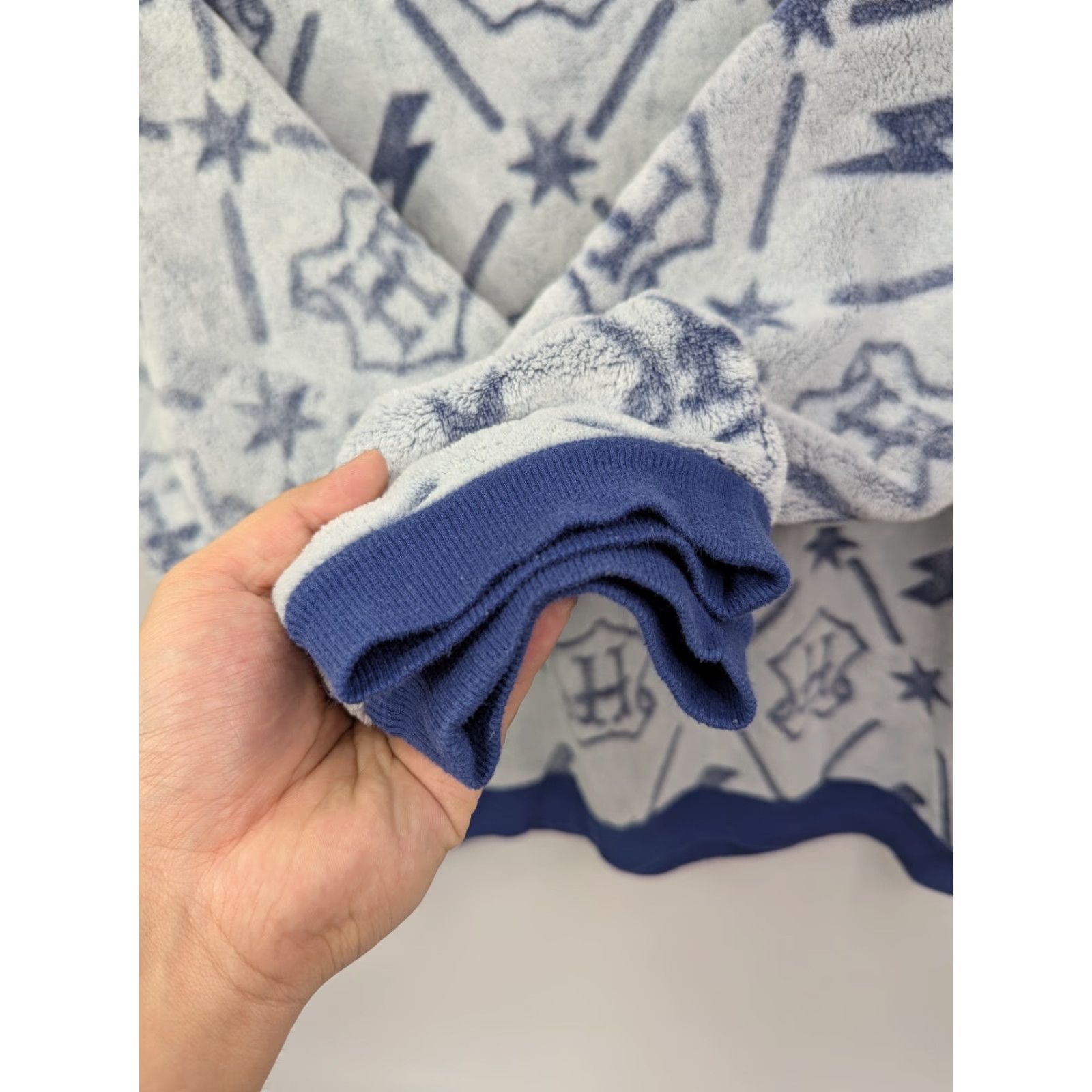 Vintage VINTAGE Wizarding World Of Harry Potter Womens Blue Soft Sweater Top Size 2XL Size XXL / US 16-18 / IT 52-54 - 3 Thumbnail