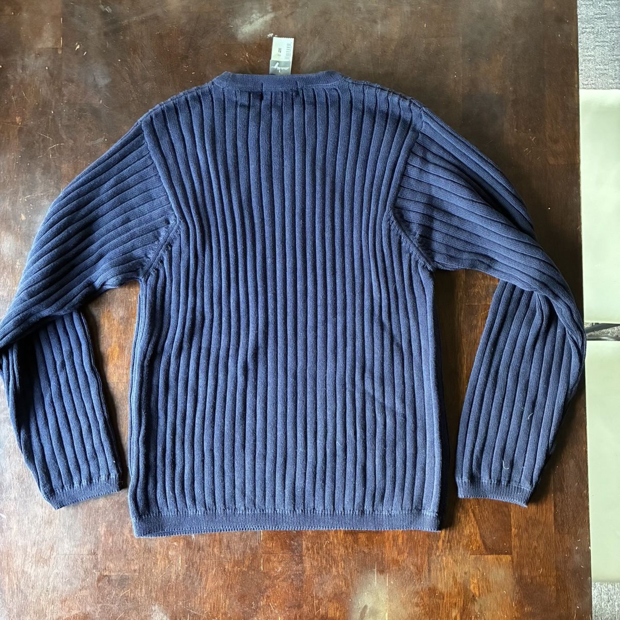 Eddie Bauer Eddie Bauer- Navy Blue Woven Sweater Size US M / EU 48-50 / 2 - 3 Thumbnail