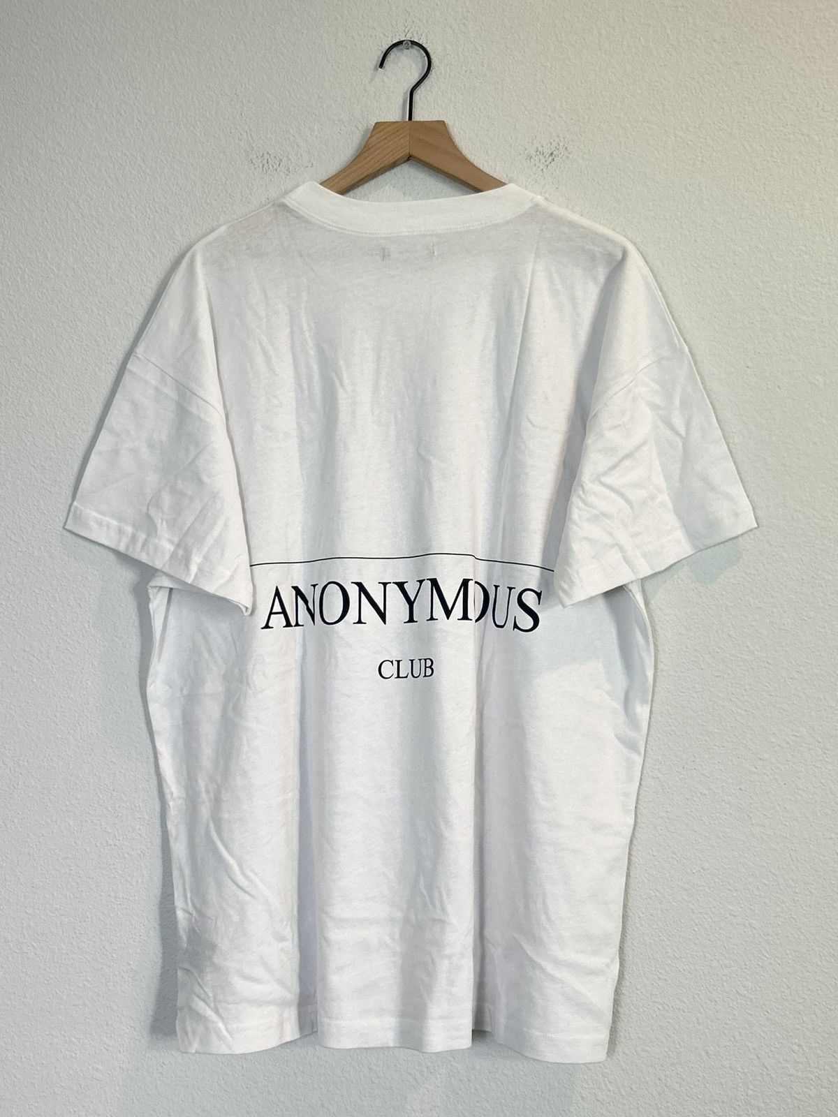 Anonymous Club 2020 First release Oversized Logo Tee Size US L / EU 52-54 / 3 - 3 Thumbnail