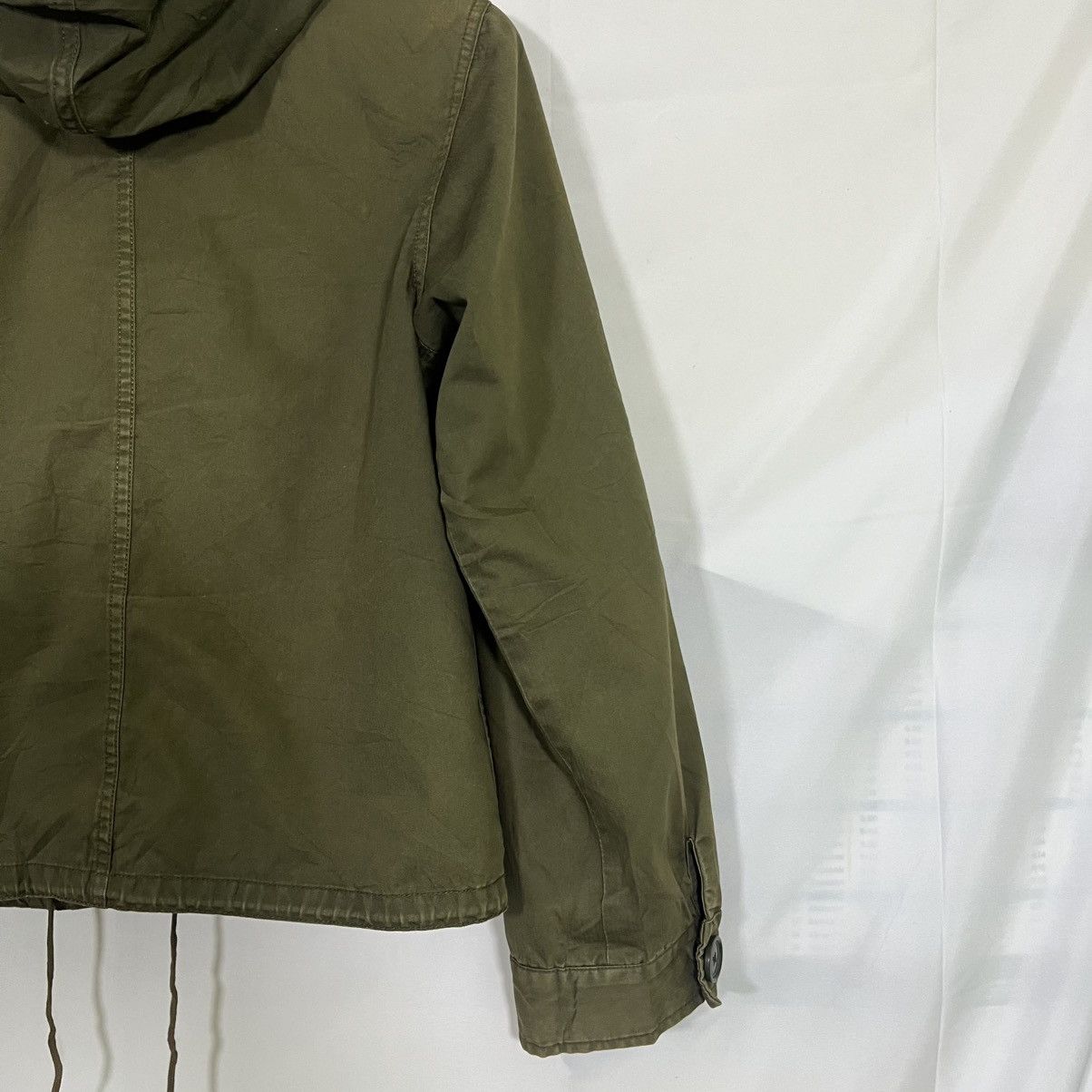 Japanese Brand VTG SHUCA ARMY MILITARY STYLE CROP JACKET Size S / US 4 / IT 40 - 11 Thumbnail
