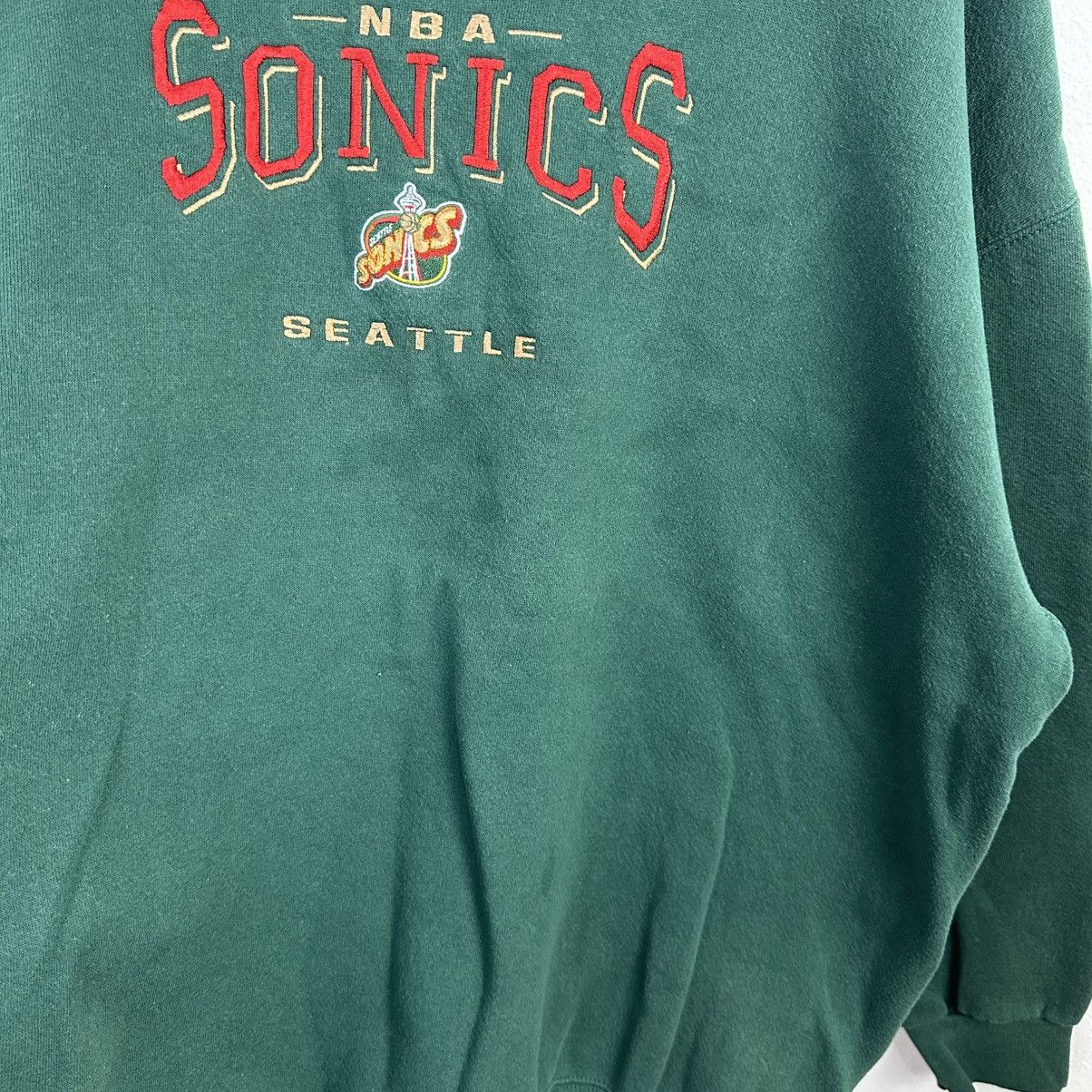 Lee Vintage Seattle Sonics Sweatshirt Crewneck XXL Supersonics Size US XXL / EU 58 / 5 - 3 Thumbnail