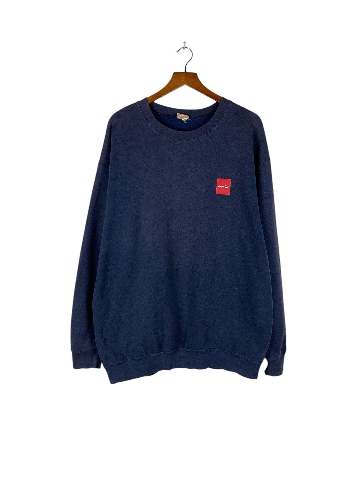 Chocolate × Japanese Brand Japanese Streetwear Brand Chocolate Logo Sweatshirt Size US L / EU 52-54 / 3 - 3 Thumbnail