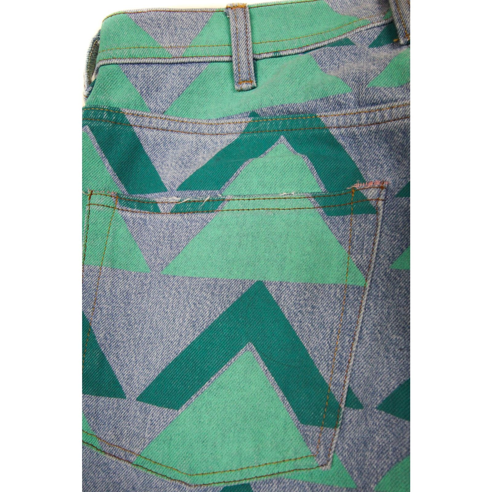 Acne Studios Acne Studio Bla Konst Rare Land all over print denim Size US 30 / EU 46 - 6 Thumbnail