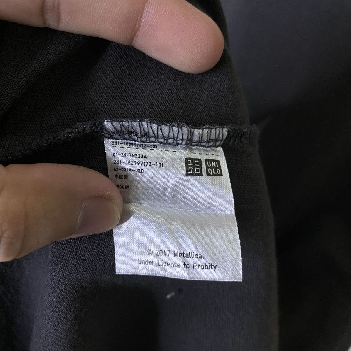 Metallica Metallica x Uniqlo UT Collaboration Band T Shirt Size US L / EU 52-54 / 3 - 4 Thumbnail
