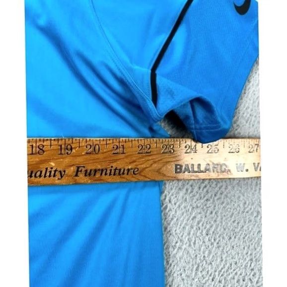 Nike Nike Polo Shirt Adult XL Dri-Fit Blue Athletic Mens Carolina Panthers Rugby Size US XL / EU 56 / 4 - 6 Thumbnail