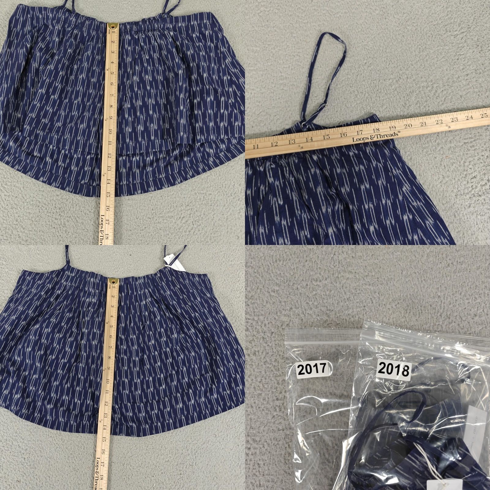 Outerknown Outerknown Piece & Co Tides Tank Top Womens Large Blue Rai Adjustable Straps New Size L / US 10 / IT 46 - 8 Thumbnail