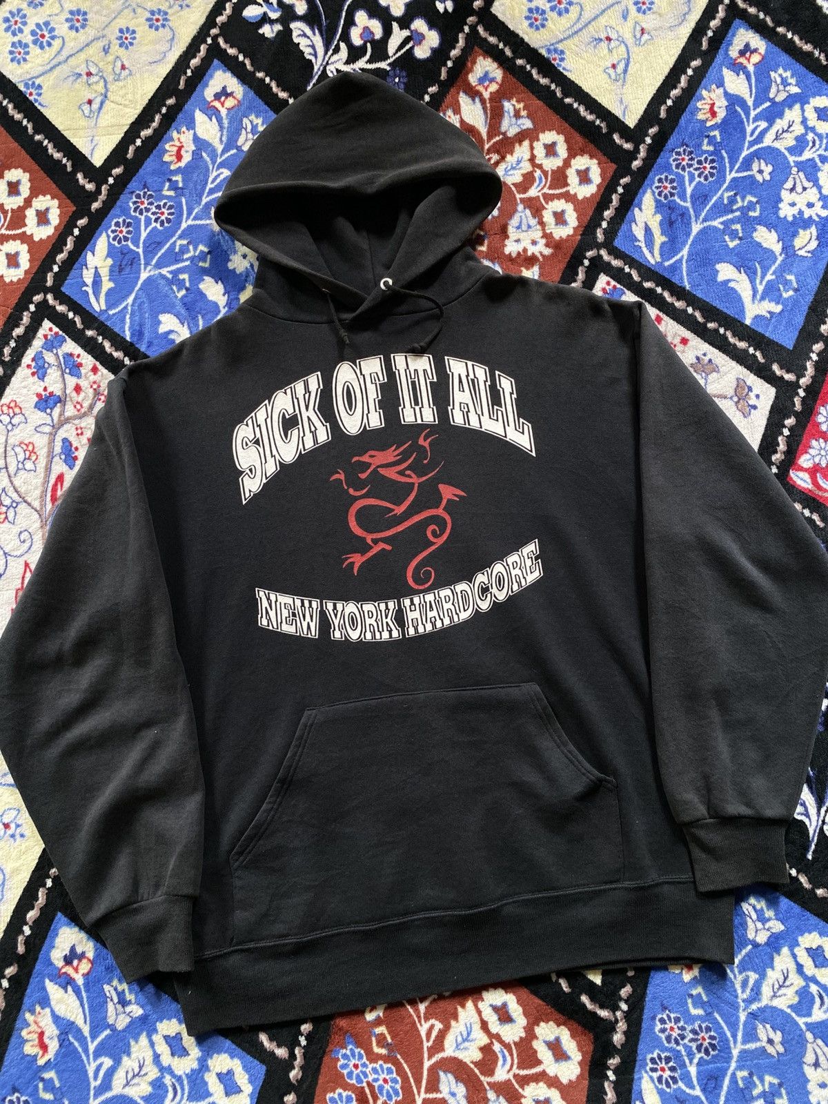 Band Tees Vintage 90s Sick Of It All New York Hardcore Hoodie Size US L / EU 52-54 / 3 - 3 Thumbnail