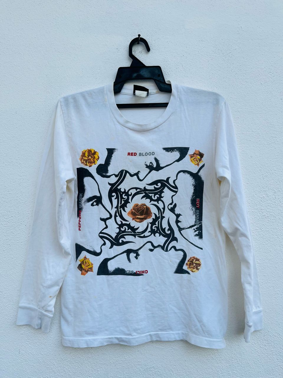 Band Tees × Vintage Vintage 90s Red Hot Chilli Peppers Rock Band Music Shirt Size US M / EU 48-50 / 2 - 1 Thumbnail