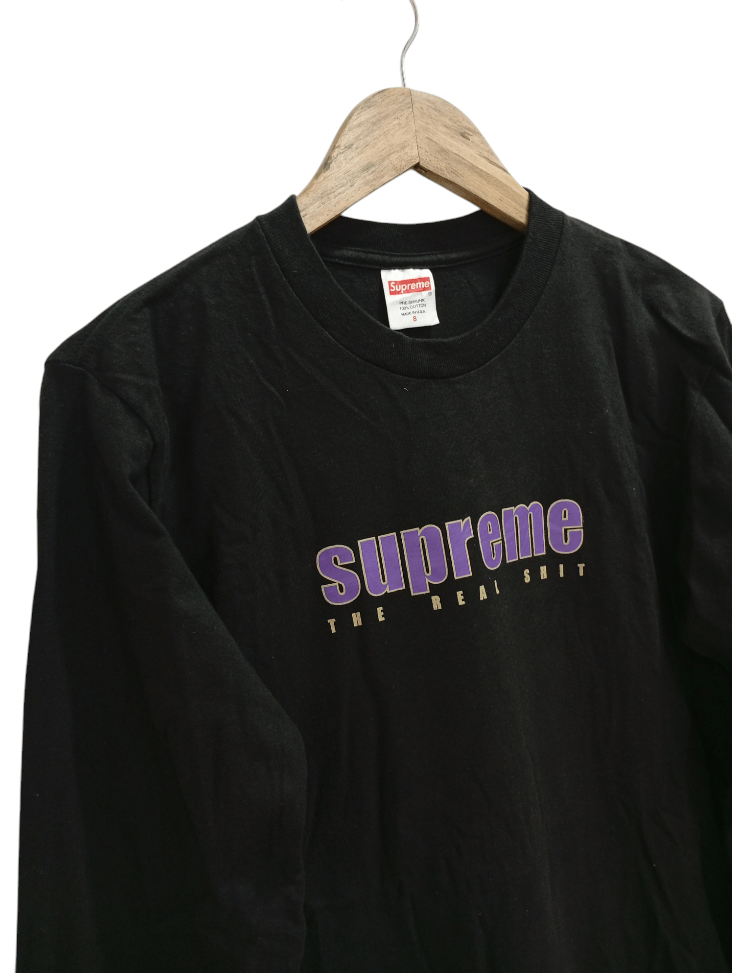Supreme 🔥🔥Supreme The Real Shit LS T-Shirt Size US S / EU 44-46 / 1 - 4 Thumbnail