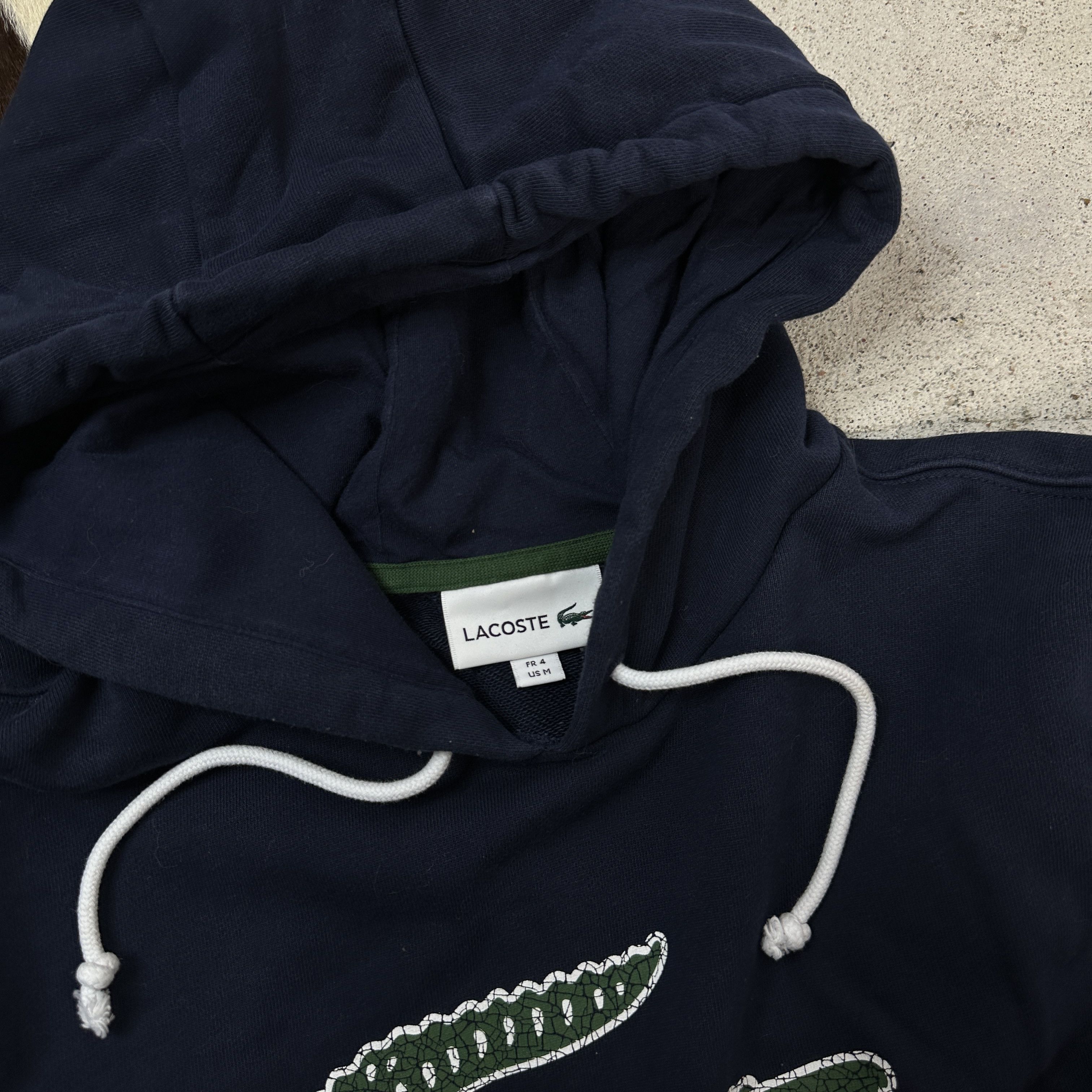 Lacoste × Vintage Vintage Streetwear Sportswear Y2K Lacoste Hoodie Size US M / EU 48-50 / 2 - 5 Thumbnail