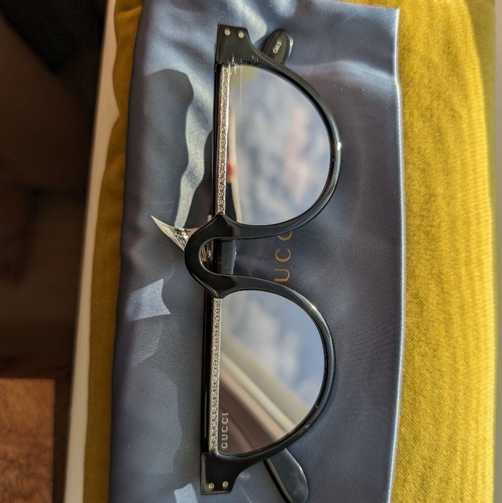 Gucci Gucci Runaway Novelty Mirror Sunglasses, NWT, UNISEX Size ONE SIZE - 14 Thumbnail