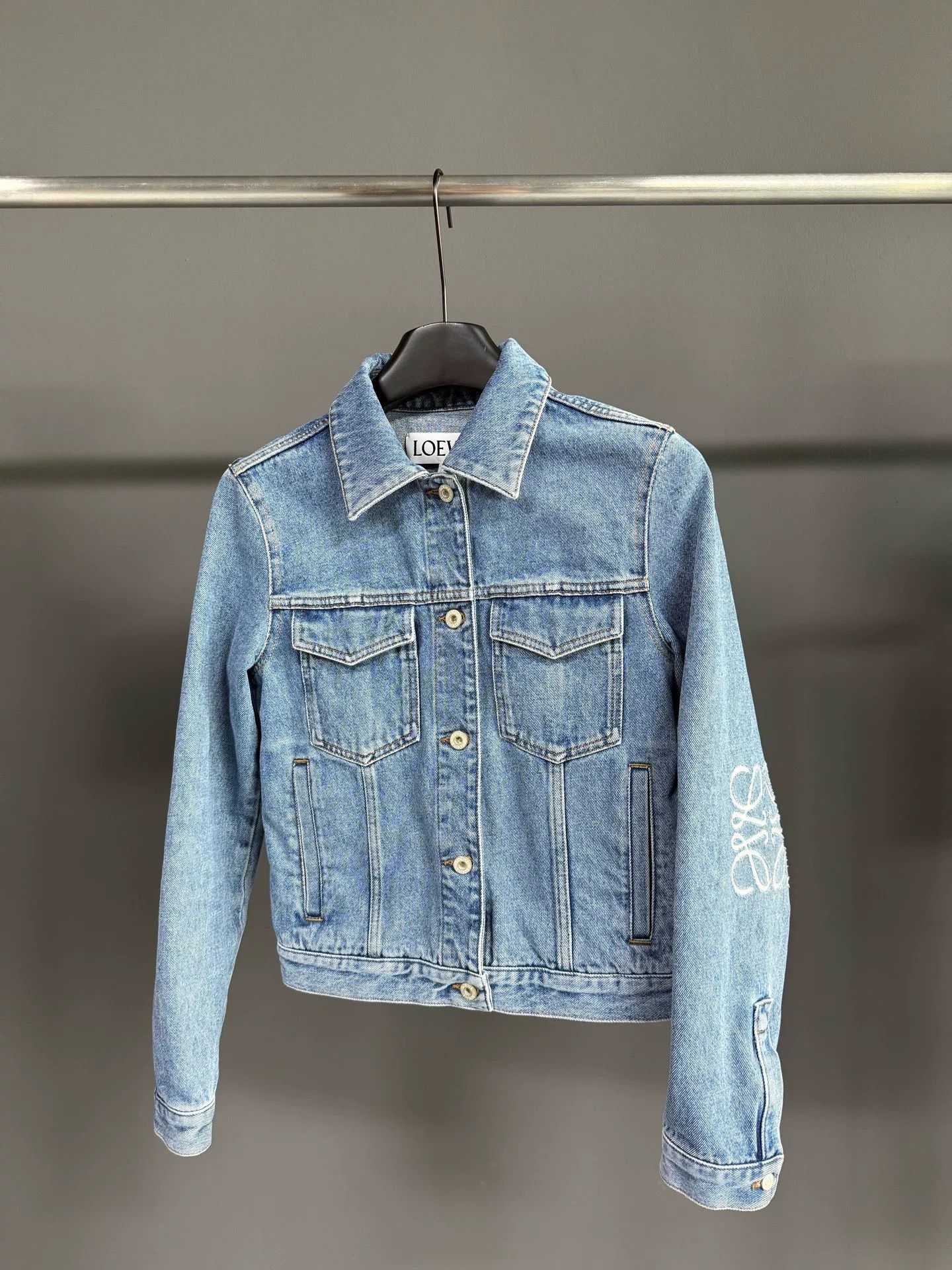 Loewe Loewe Denim Jacket 36 Women Size S / US 4 / IT 40 - 1 Thumbnail
