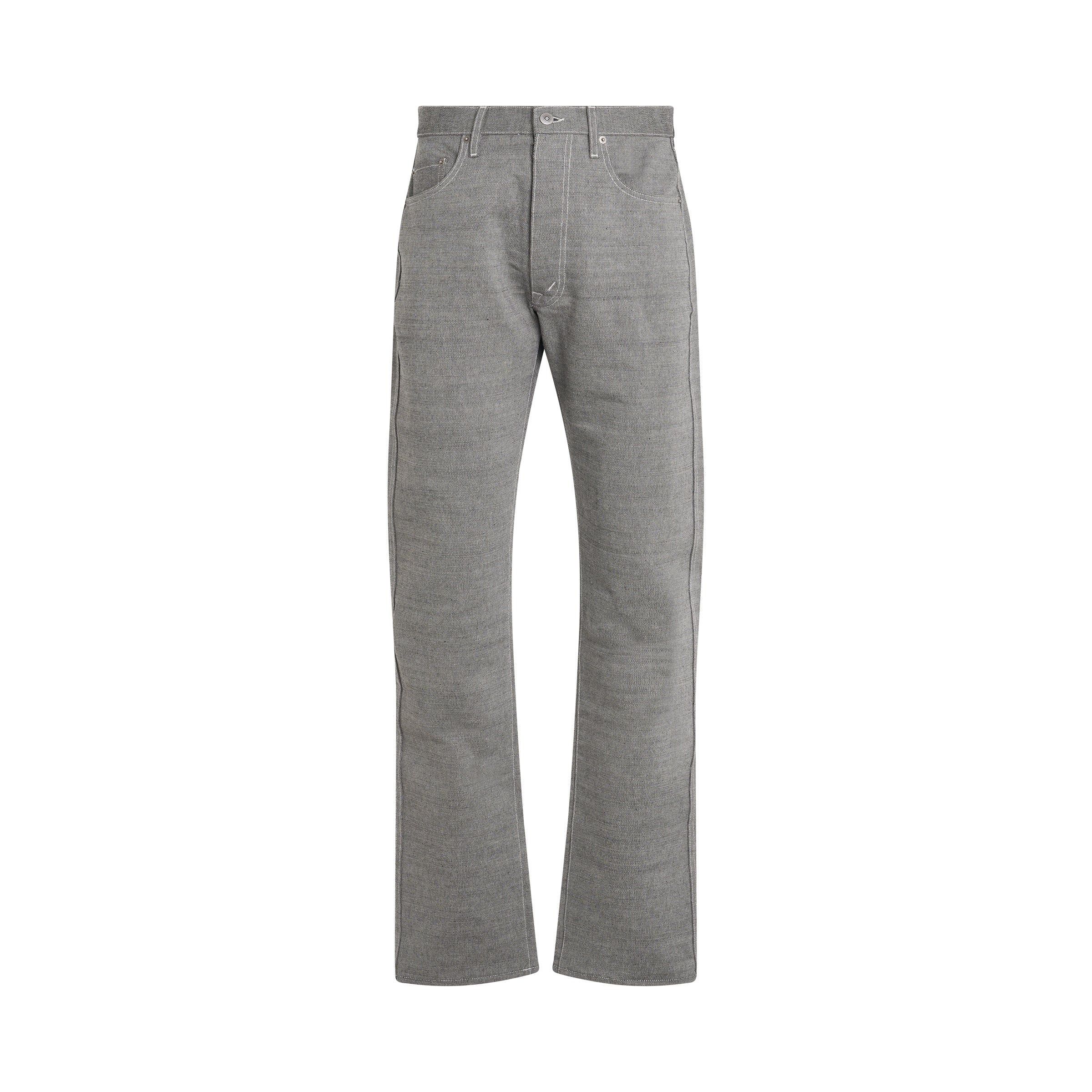 o1mris0824 Straight Pants in Caviar